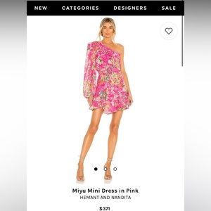 Hemant and Nandita one shoulder dress